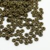 Metallhelmed "Flower" 4.5x1.5mm (Antique Bronze)