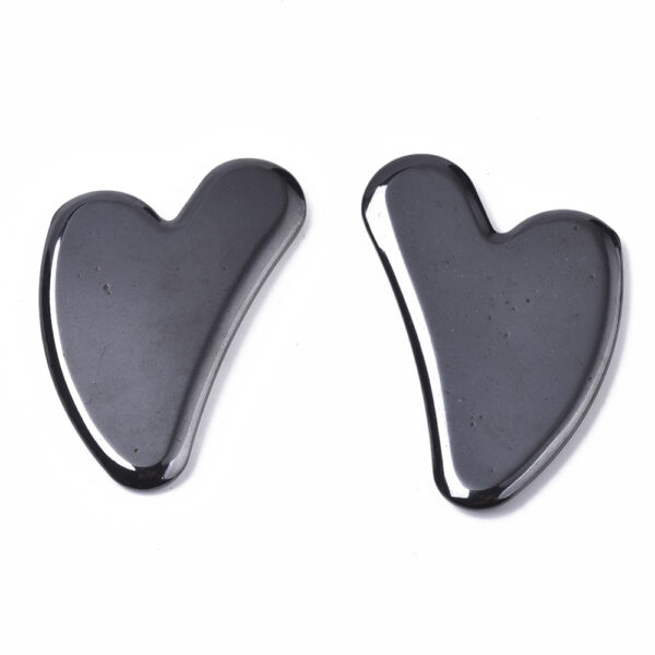 Sünt. Hematiit Gua Sha 77~82x54~57x5.5mm