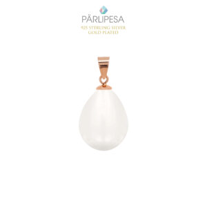 RIPATS 925 TEOKARP 21x16MM (GOLD-WHITE)