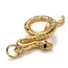 Ripats "Madu" kristallidega 27.5x14.5x4.5mm, 18K kullaga kaetud  (Golden)