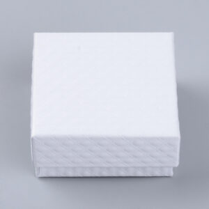 Kinkekarp Reljeefne 7.5x7.5x3.5cm (White)
