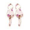 Ripats "Kass" Emaileeritud 35.5x10x2-4.5mm (Pink)