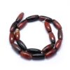 Nat. Karneool "Dark Red" 21~24x8~8.5mm (värvitud)