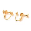 Kõrvarõngatoorik Klõpsuga 18K Kullatud Brass 13.5x15.5x5mm