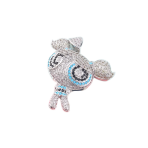 Kaelakee Brass Kristallidega "Bubbles" (Silver)