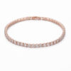 Käevõru Brass Tsirkoonidega (Rose Gold)