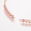 Reguleeritav Käevõrutoorik Tsirkoonidega (Brass; Rose Gold)