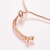 Reguleeritav Käevõrutoorik Tsirkoonidega (Brass; Rose Gold)
