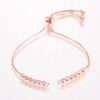 Reguleeritav Käevõrutoorik Tsirkoonidega (Brass; Rose Gold)
