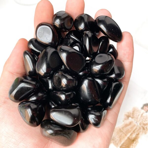 Nat. Must Obsidiaan Auguta 15-20mm