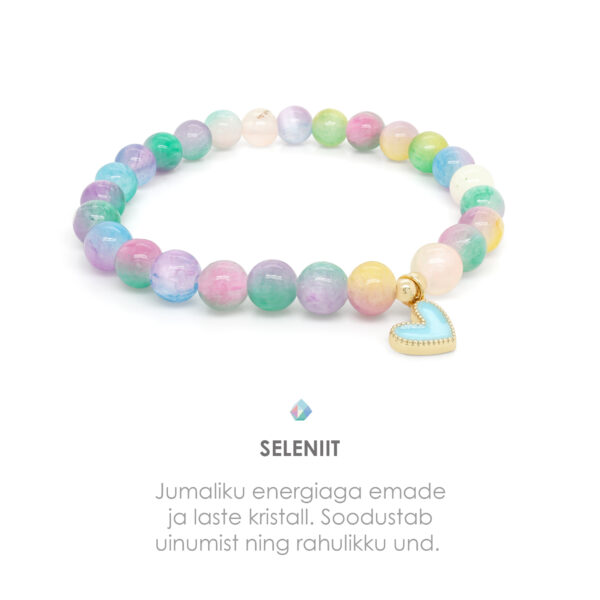 Käevõru Seleniit ja Süda 6mm