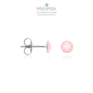 Kõrvarõngad Stud 925 4mm Vintage Rose SS20