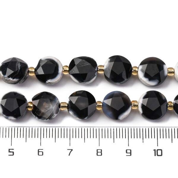 Nat. Tuliahhaat Lihvitud "Black" 10~10.5x5.5~6mm