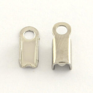 Otsakinnis Stainless Steel 9x4.5x4mm