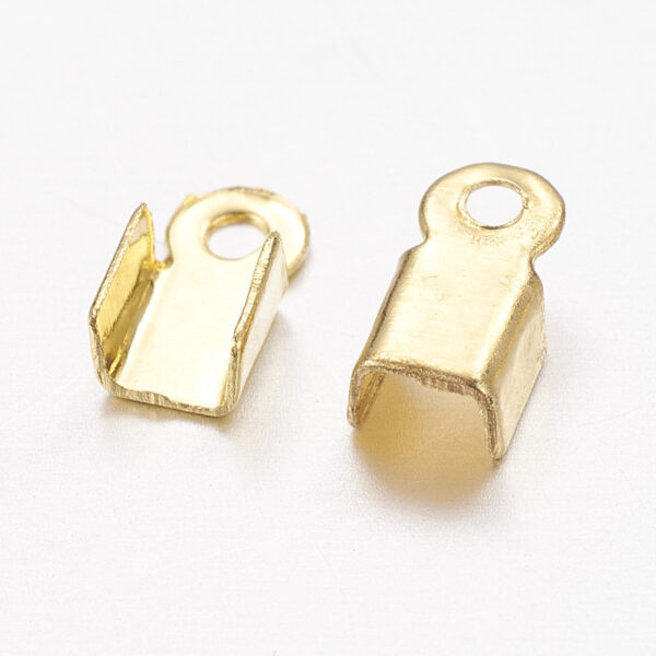 Otsakinnis Rauast 6x3x2.3mm (Golden)