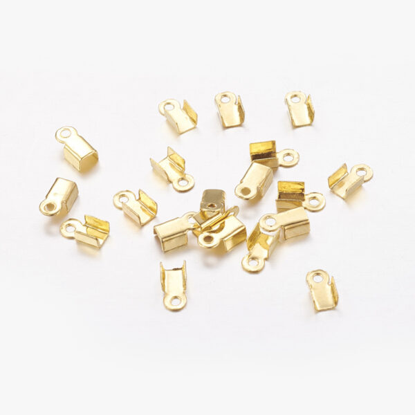Otsakinnis Rauast 6x3x2.3mm (Golden)