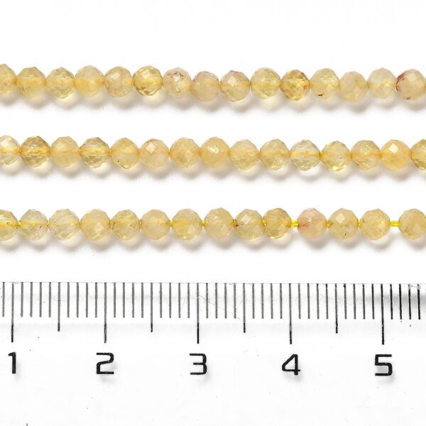 Nat. Tsitriin Lihvitud 3.5x3~3.2mm