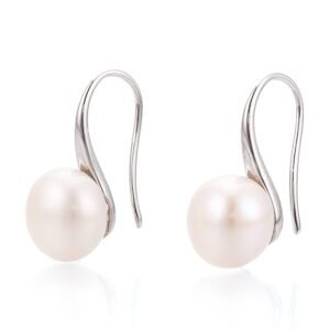 Kõrvarõngad Mageveepärliga 17.5~19x8.5~9mm (Platinum)