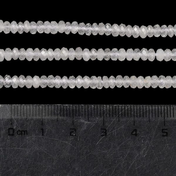 Nat. Mäekristall Lihvitud 4x2mm