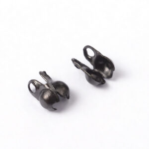 Kalotid Stainless Steel 4x2mm (Black)