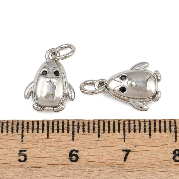 Ripats "Pingviin" 13x10x4mm (BMPCZ; Platinum)