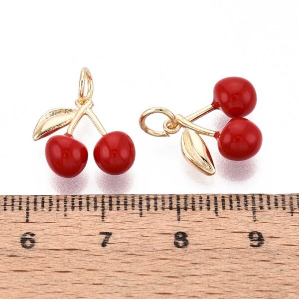 Ripats "Kirsid" 13x13x6mm (Brass 18K Kullatud)