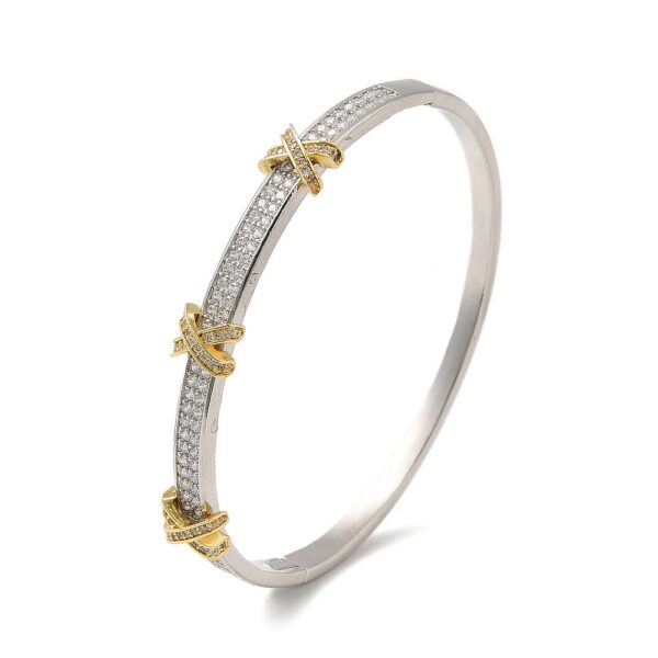 Tsirkoonidega Käevõru (Platinum; Golden)