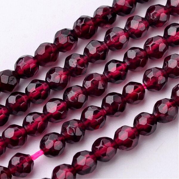 Nat. Granaat Lihvitud 3-3.5mm Grade A
