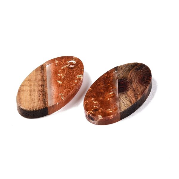 Ripats Puit ja Vaik "Black-Red Gold Foil" 22x12.5x3.5mm