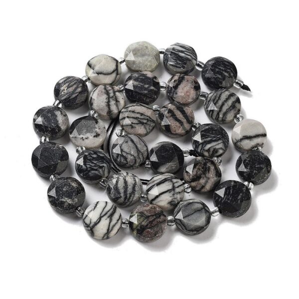 Nat. Netstone Lihvitud Hexagon 12~12.5x5~6mm