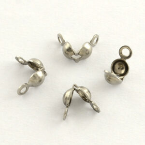 Kalotid Stainless Steel 8x4mm