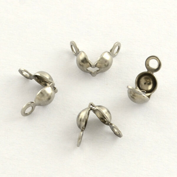 Kalotid Stainless Steel 8x4mm