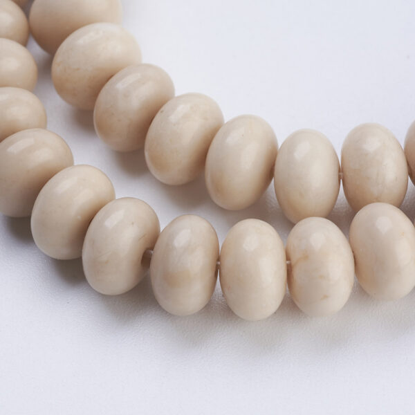 Nat. Kivistunud Puit "Rondell" 8x5mm