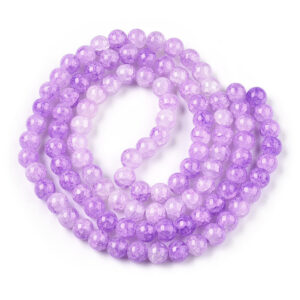 Mõralised Klaashelmed "Orchid" 8mm