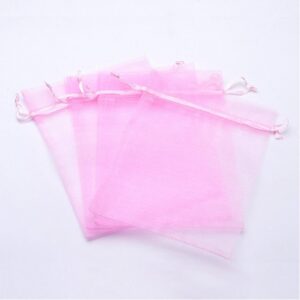 Organza Kott "Pink" 18x13cm