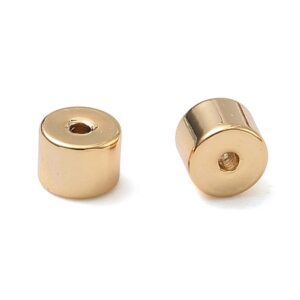 Metallhelmes 4x4x3mm (Brass 18K Kullatud)