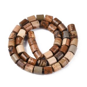 Nat. Piltjaspis "Column" 8x8~8.5mm