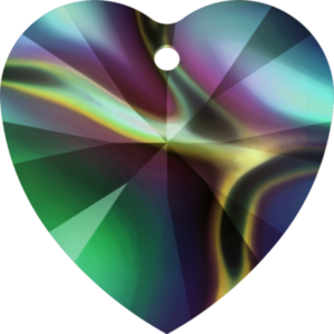 6228 KRISTALL 18x17.5MM (RAINBOW DARK)