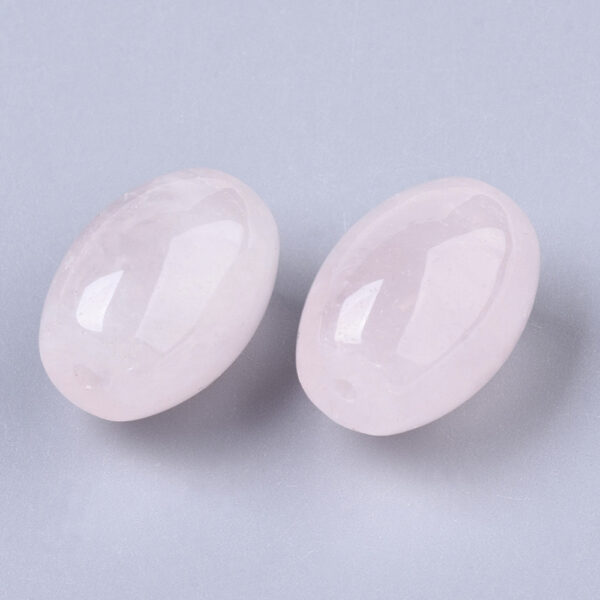 ROOSA KVARTS "BARREL" 16-17x12MM