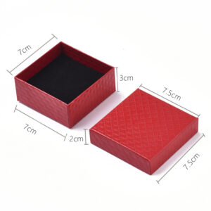 KINKEKARP RELJEEFNE 7.5x7.5x3.6CM (RED)